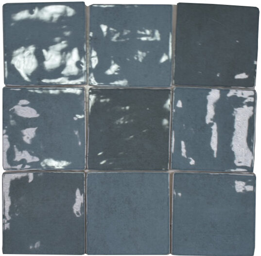 Azulejo formato pequeño 10x10 cm Cuadrado Efecto zellige