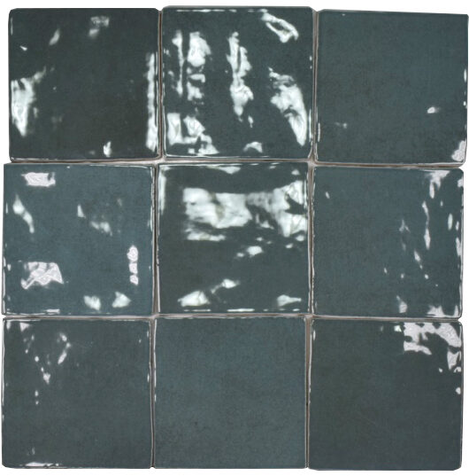 Azulejo formato pequeño cuadrado Efecto zellige 10x10cm