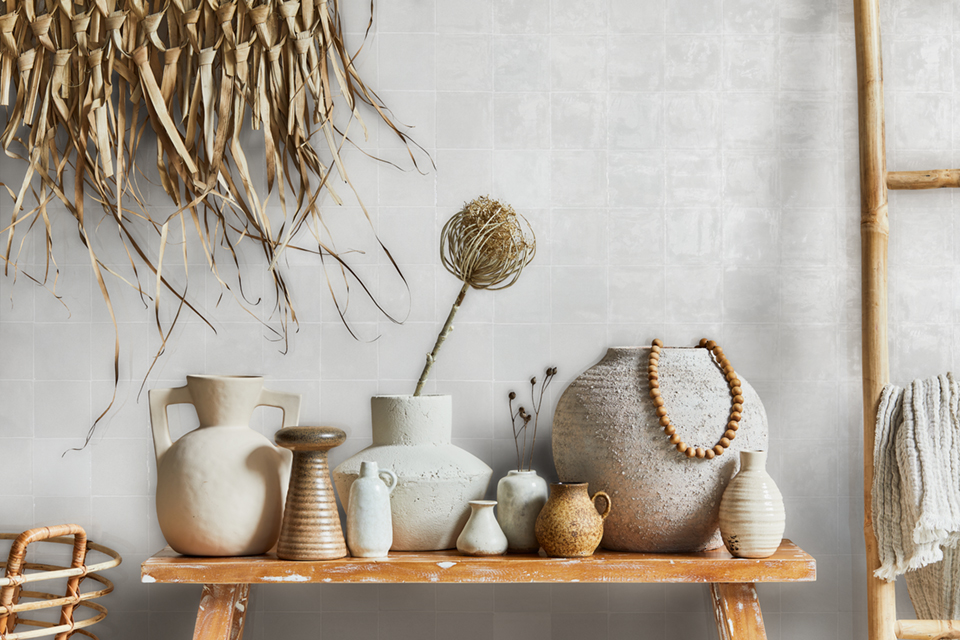 Azulejo formato pequeño cuadrado Acabado brillo 10x10 cm